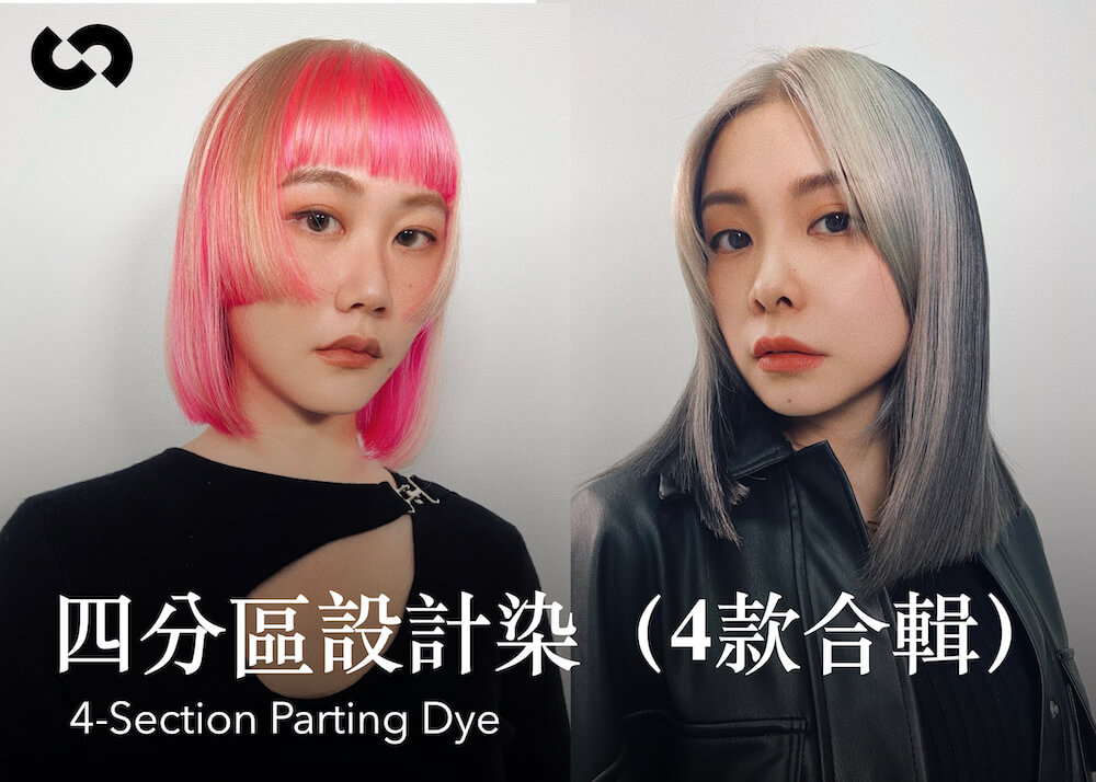 四分區設計染（四款合輯）